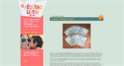 Desktop Screenshot of blog.opequenoleitor.com.br